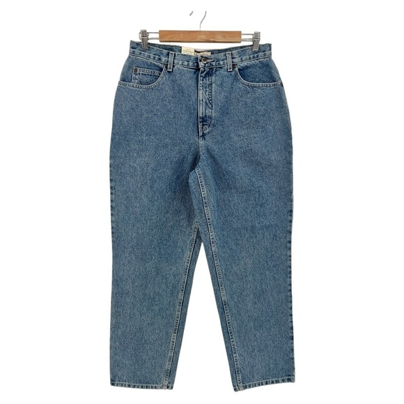 St. Johns Bay Vintage Signature 5 Pocket Jean Relaxed Fit Stonewashed Denim 14P - Picture 2 of 9